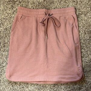 Women's Pink Casual Skirt